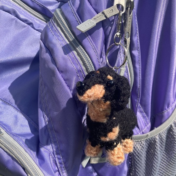 Custom Crochet Dog Keychain, Custom Stuffed Animal, Gift for Dog Lovers - Picture 7 of 11